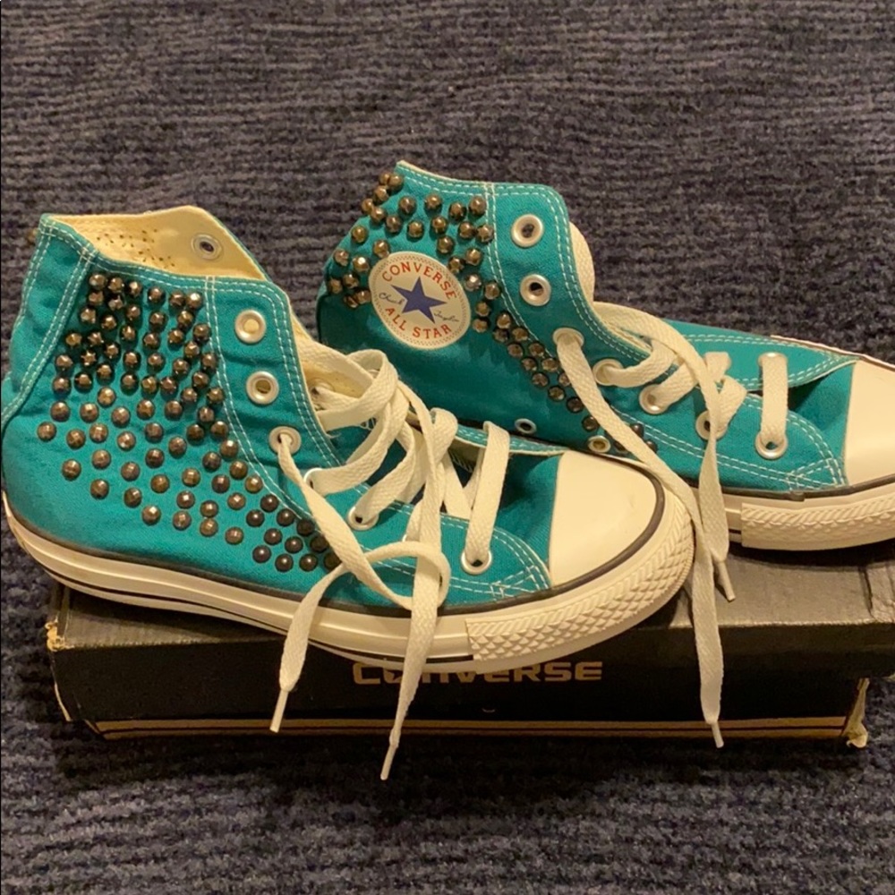 Studded converse